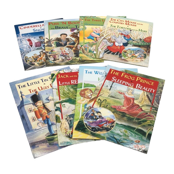 NEW 2003 Vintage 16 Classic Children's Stories Weekly Reader 8 Book Set Volume 1 - Picture 1 of 16